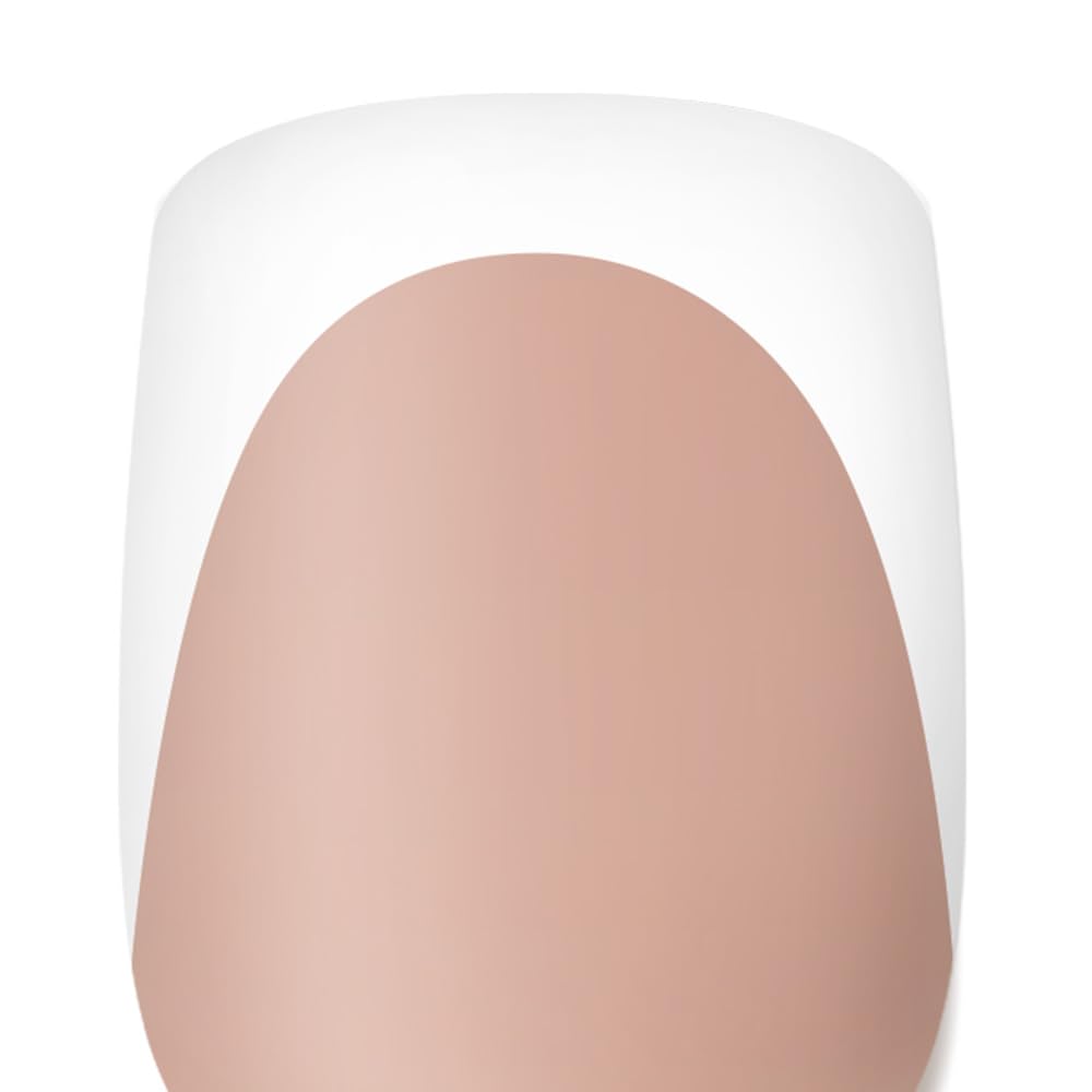 Beetles Soft Gel French Tips Press On Nails: 224 Pcs Brown French Tip Nails Short Squoval Fake Nail Tips, Nail False Nails,DIY Nail Art Salon Quality Manicure Gift For Women