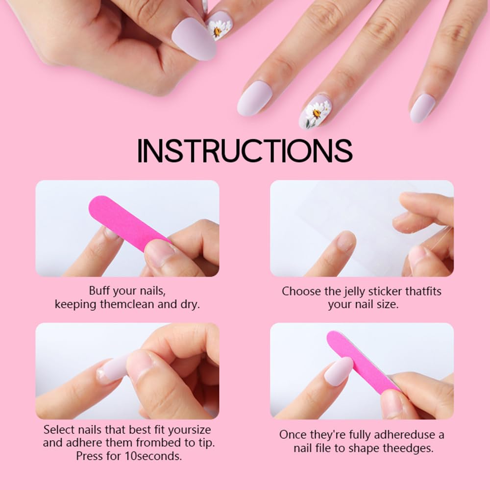 CEWEWP 24Pcs Wine Red Press on Nails Extra Short Nude Flowers Fake Nails with Glitter Flowers Design Full Cover Winter False Nail Square Shape Glue on Nails Acrylic Glossy Stick on Nail for Women