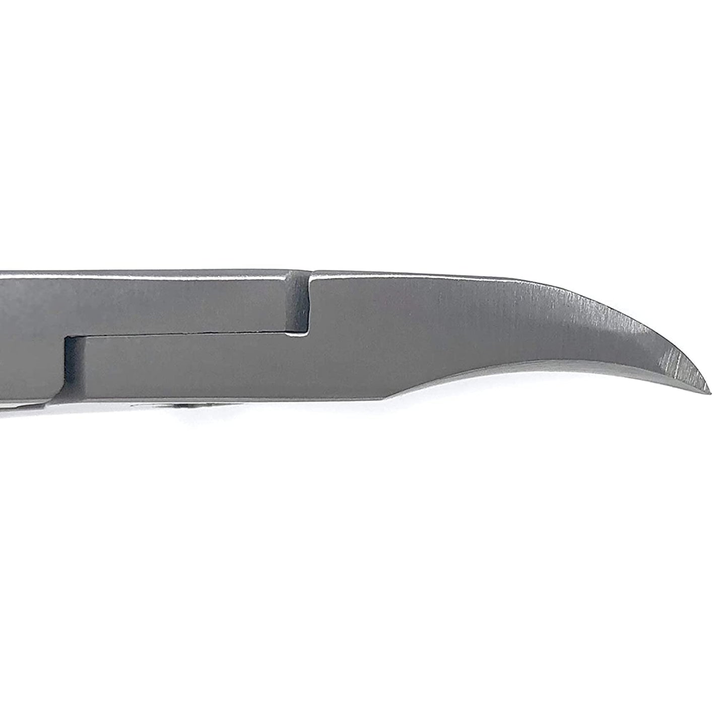 KOHM Nail Clippers + Ingrown Toenail Clippers for Thick Nails - Heavy Duty, Wide Mouth Professional Fingernail and Toenail Clippers for Men, Women & Seniors, Silver