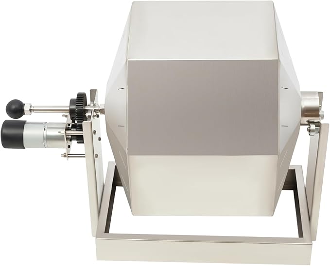 Coffee Bean Roaster,14.5L Commercial Gas Burner Drum Typ Coffee Bean Baker Baking Machine Roaster Machine,Automatic Rotary,Stainless Steel