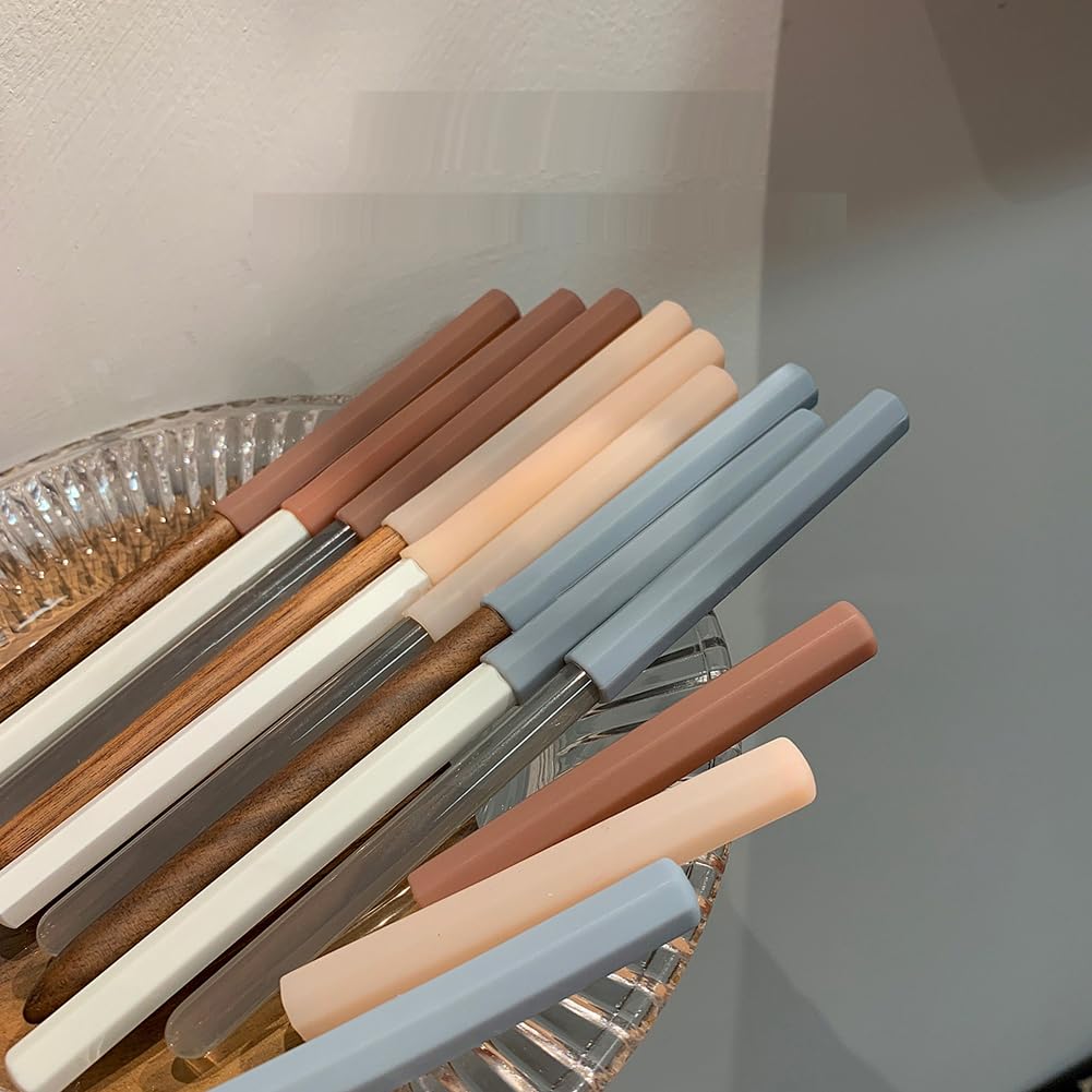 12 Pieces Nail Pen Cap Plastic Nail Brush Cap Nail Art Brush Cap Covers Manicure Pen Cap Cover Manicure Brush Cap Cover Nail Art Brush Protector Nail Pen Extender(Black, Grey, Khaki)