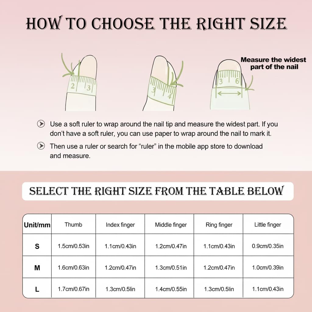 Nude Pink Handmade Press on Nails – Long Coffin Shaped Fake Nails with Rhinestones & Flower Designs | Full Cover Thick Acrylic & Multi-Layer Gel Stick on Nails Spring Pattern (S-10PCS)