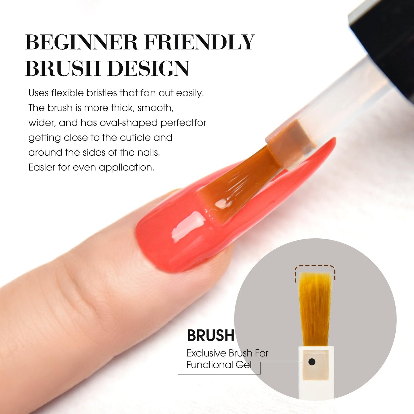 CANNI CC3 Jelly Gel Nail Polish Set with Color Card, 30Pcs Jelly Pink Gel Polish Nude Brown Color High Gloss Soak Off U V Nail French Nail Manicure Salon DIY