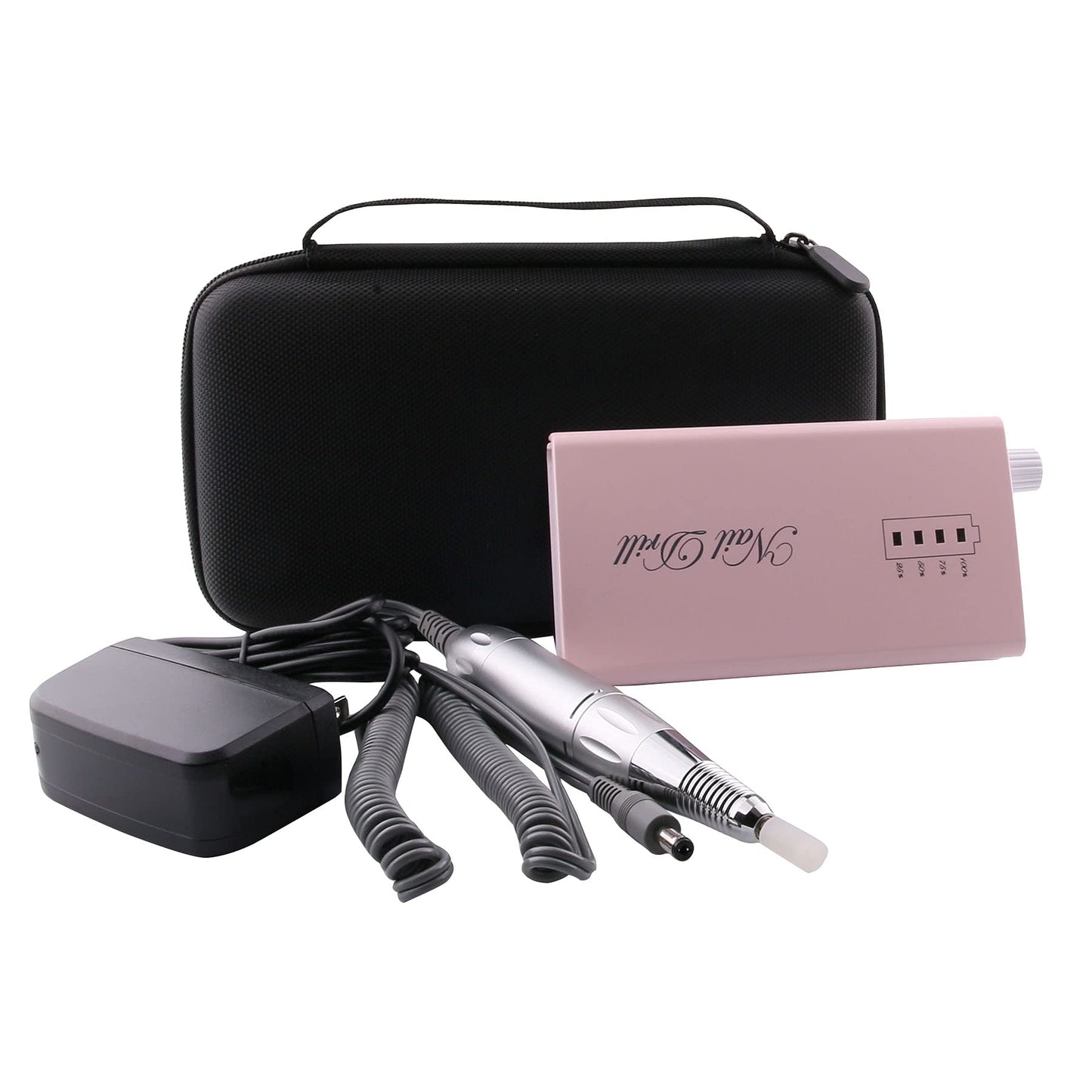 WERJIA Hard Carrying Case Compatible with MOCOWIND/MelodySusie/Makartt/HUGMAPLEPRO/AZ GOGO Portable Nail Drill Machine (Case Only)