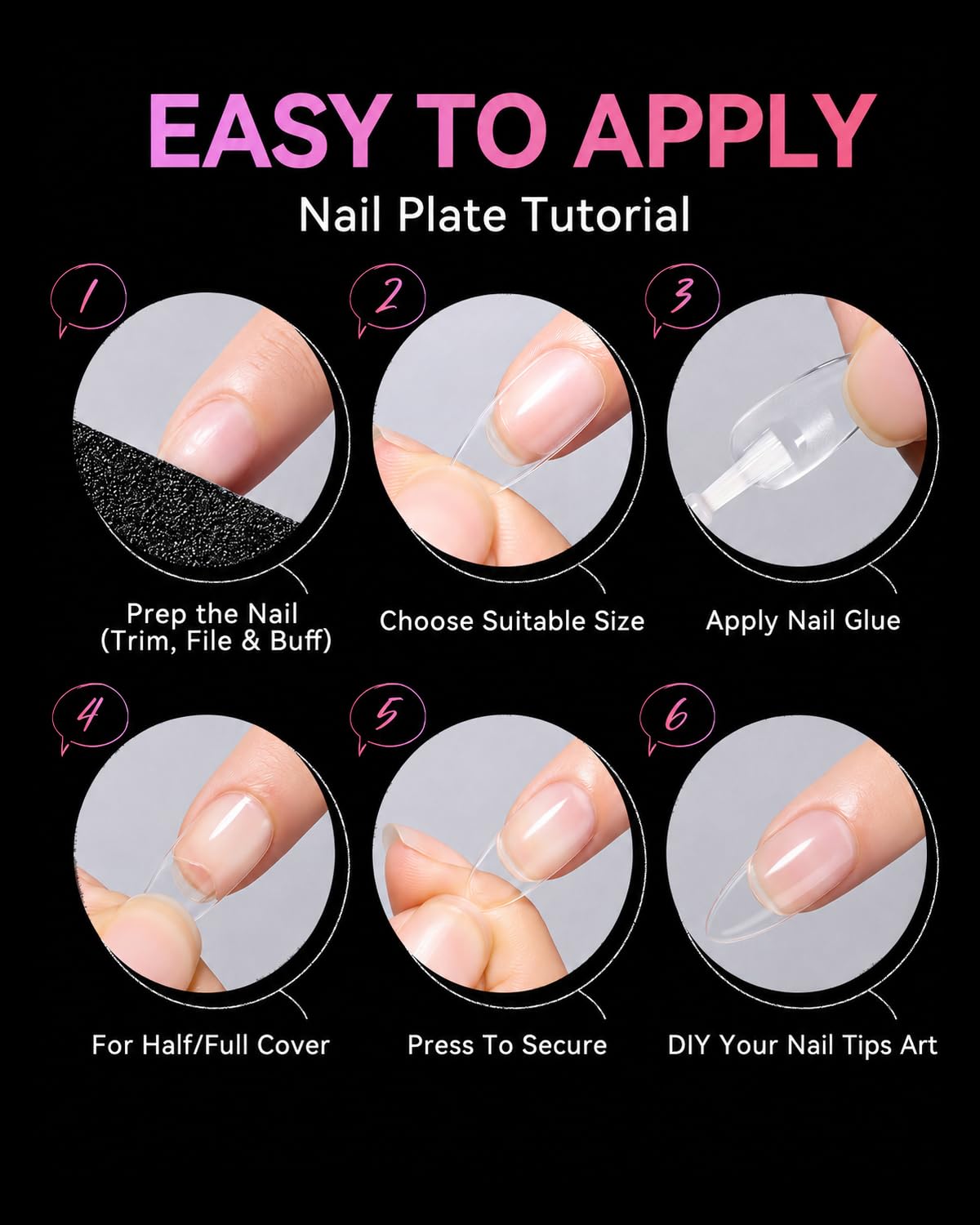 Makartt Long Almond Nail Tips: with Scales for Convenient Shape, Matte, 240 PCS, 15 Sizes, Fake Nails Stiletto - Full Cover Acrylic Press On Nail Extensions Manicure DIY Home for All Nail Beds