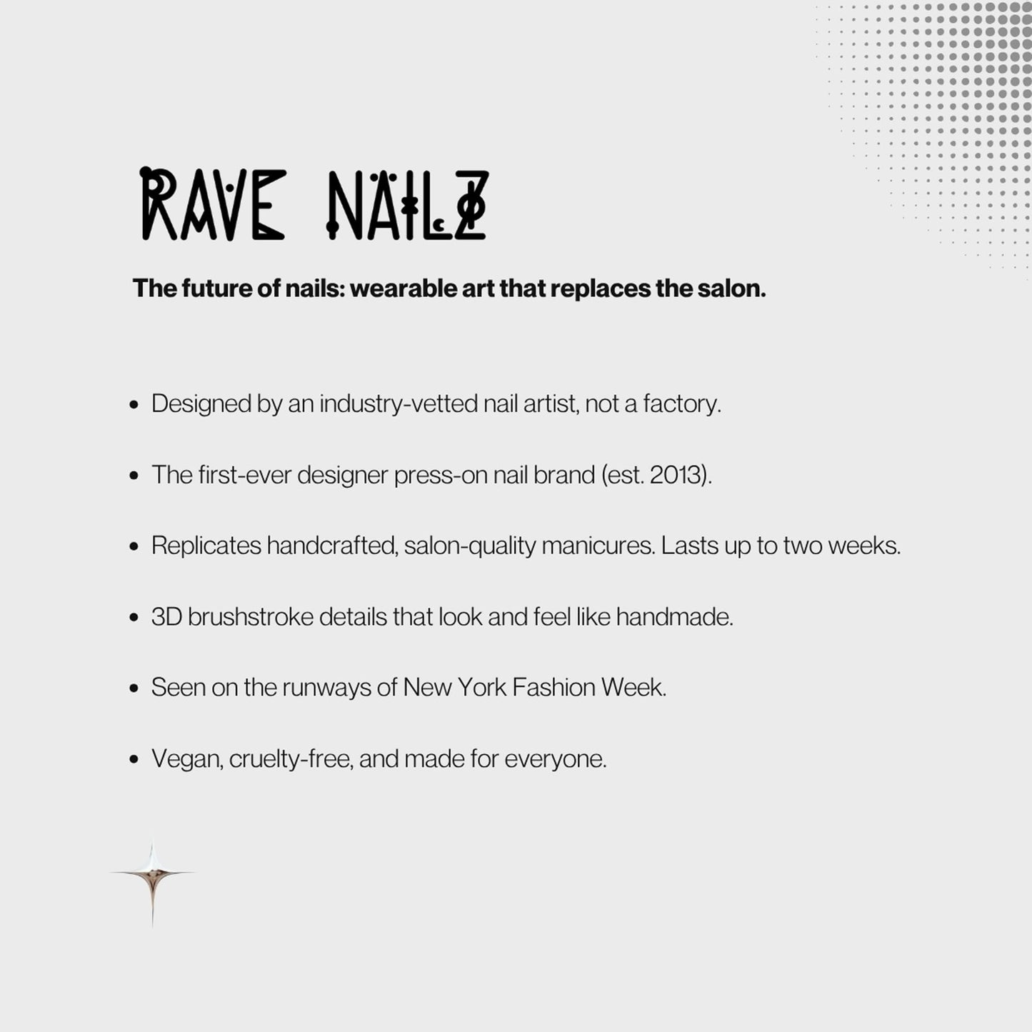 Rave Nailz Midnight French Tip Press On Nails (24 Count) | Matte Black 3D False Oval Press On Nail Short with Glossy Tip | Chip-Resistant Fake Nails with Glue, Includes File, Long-Lasting 2+ Weeks