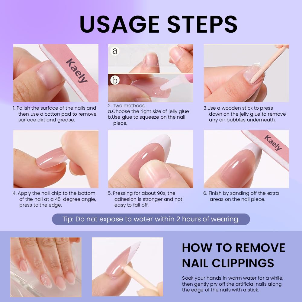 evpct Nude Cat Eye Press on Nails Short Almond with Gold Liner Design, Gold French Tip Stick on Nail for Women Gift with Kit, Reusable Full Cover Soft Gel Press on Fake Nail with Cat Eye Design