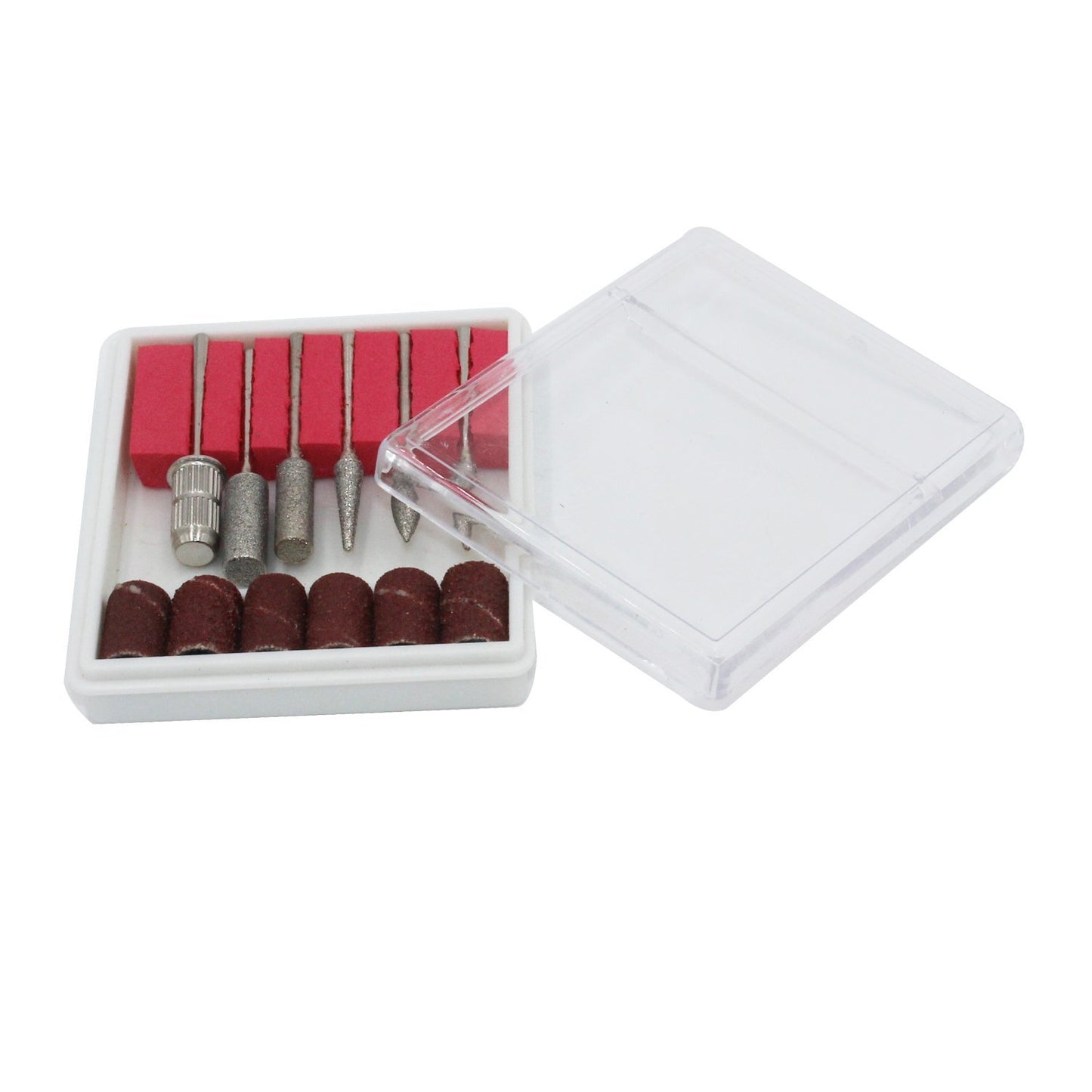 NIUPIKA Grind Nails Appliance Art Drill Kit Electric Finger Toe Nail Grinder Polish Rotary Tool Accessories Manicure Pedicure Tools Nails Grinding Repair