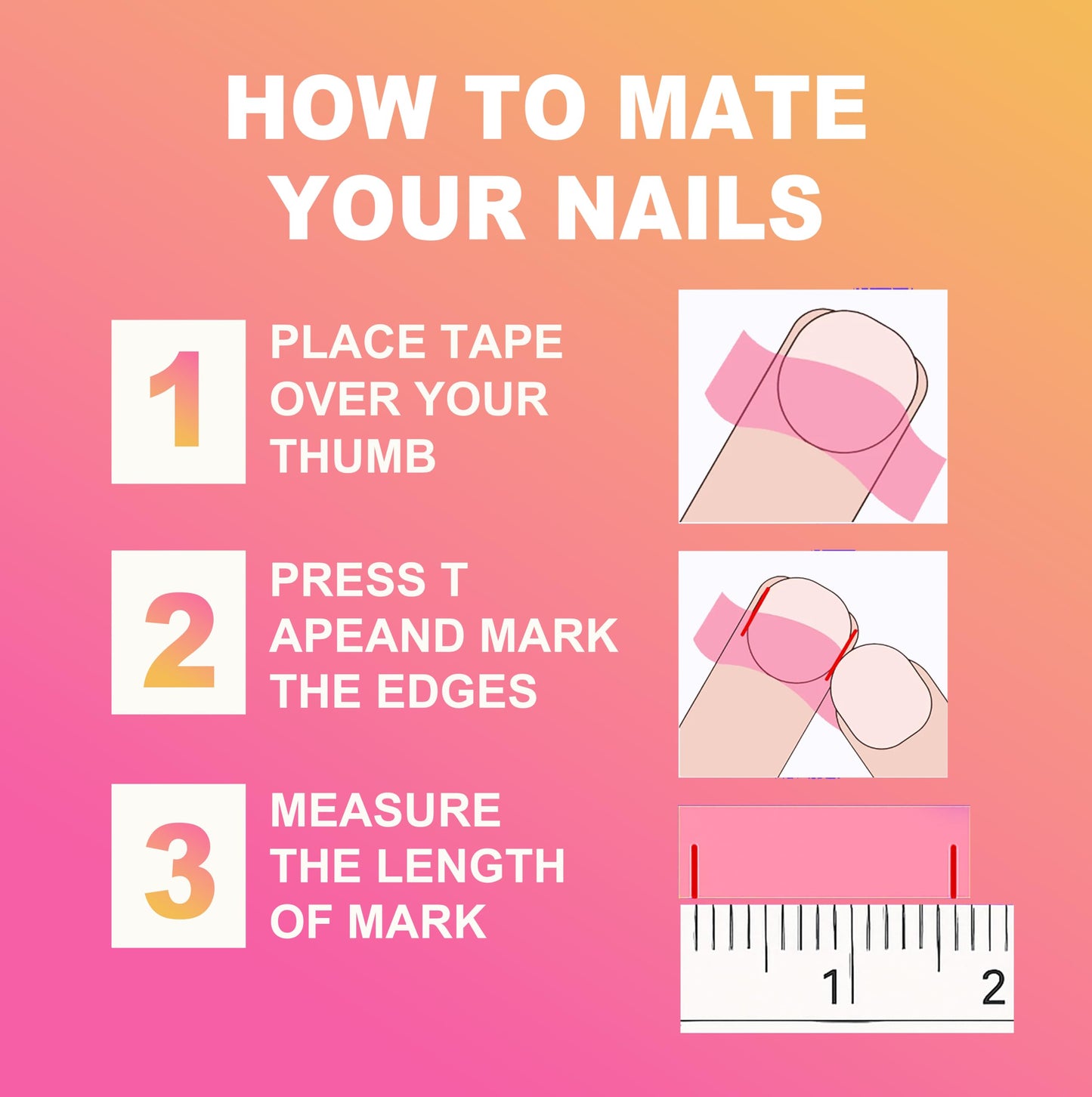 IntoVibes 10 Pieces Handmade Long Almond Press On Nails, White Thickened French False Nails With Rhinestone Decorate, Reusable Fake Nails Almond, Reusable Acrylic Nails (M)