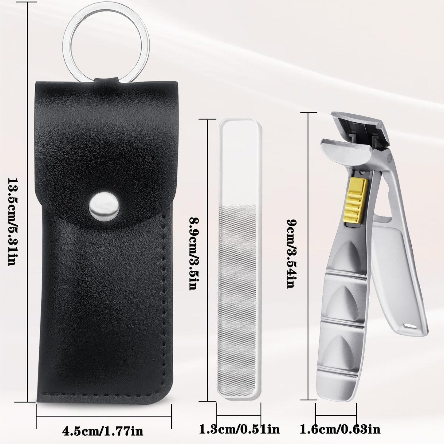 XGIZMOO Toenail Clippers for Thick Toenails-Angled Head,Toe Nail Clippers for Thick Nails for Seniors,Finger Nail Clippers for Men with Wide Jaw Opening, Heavy-Duty Nail Cutters