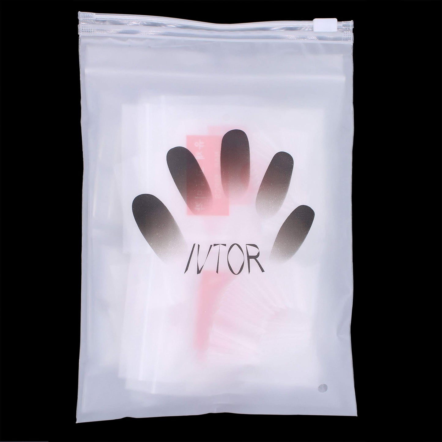 600Pcs Long Coffin Fake Nails Clear Full Cover Acrylic False Nail The Non-Trace Ballerina Nail Tips 10 Sizes With Bags For Nail Salons And DIY Nail Art at Home