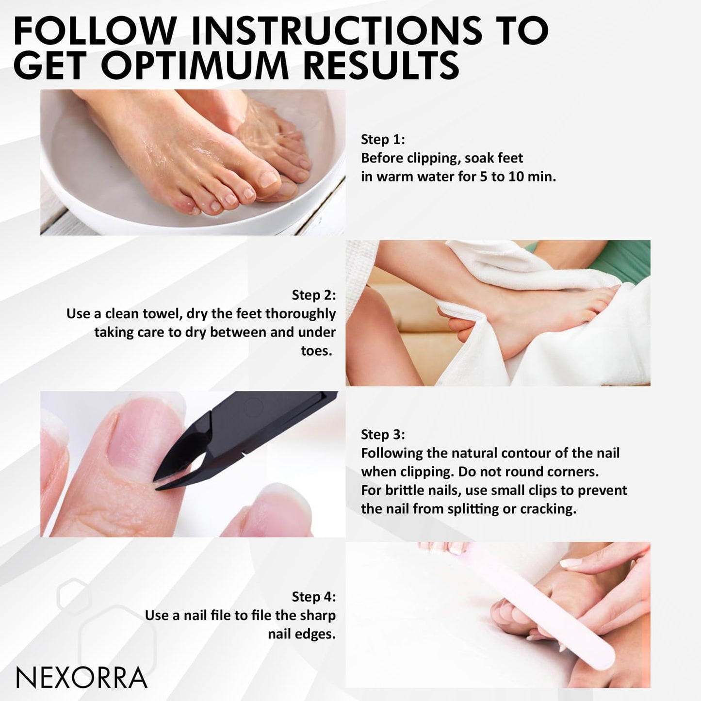 Nexorra Premium Sharp Cuticle Nipper Cuticle Cutter and Nail Cuticle Trimmer for Salon Manicure, Pedicure and Ingrown Toenail Care, Ideal for Precise Cuticle Removal and Dead Skin Trimming.