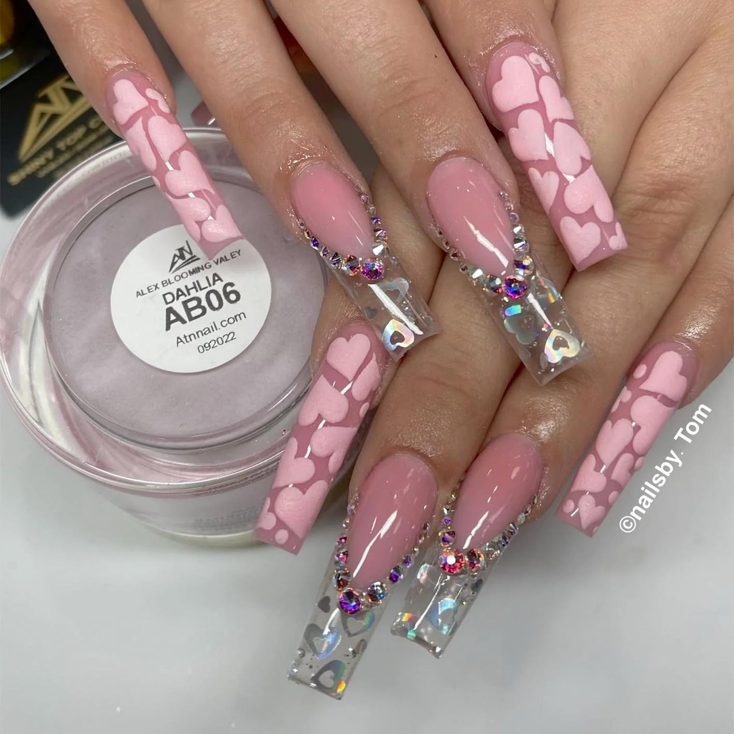 ALEX Blooming Valley Nude Acrylic Powder Set โ 18 Colors for Nails | Professional Nude Tones for Nail Art, Dipping, 3D, and Acrylic Application (AB03 - DRIED LAGURUS, 2 OZ)