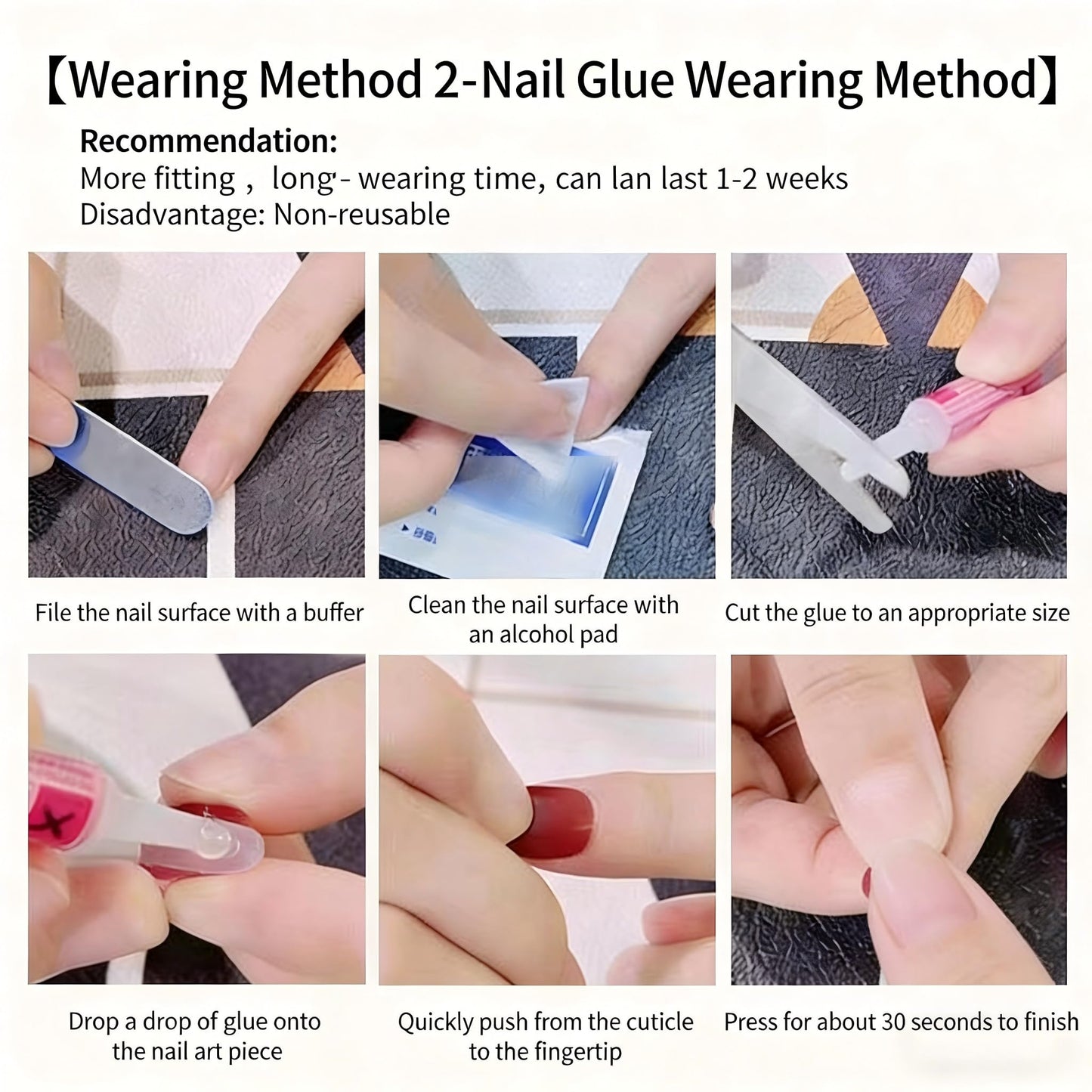 Gothic Fake Nails Set | Stiletto Almond Fake Nails with Silver Crackle & Black Gradient | Long Press on Nails for Women | Dark Aesthetic Nail Art (S)