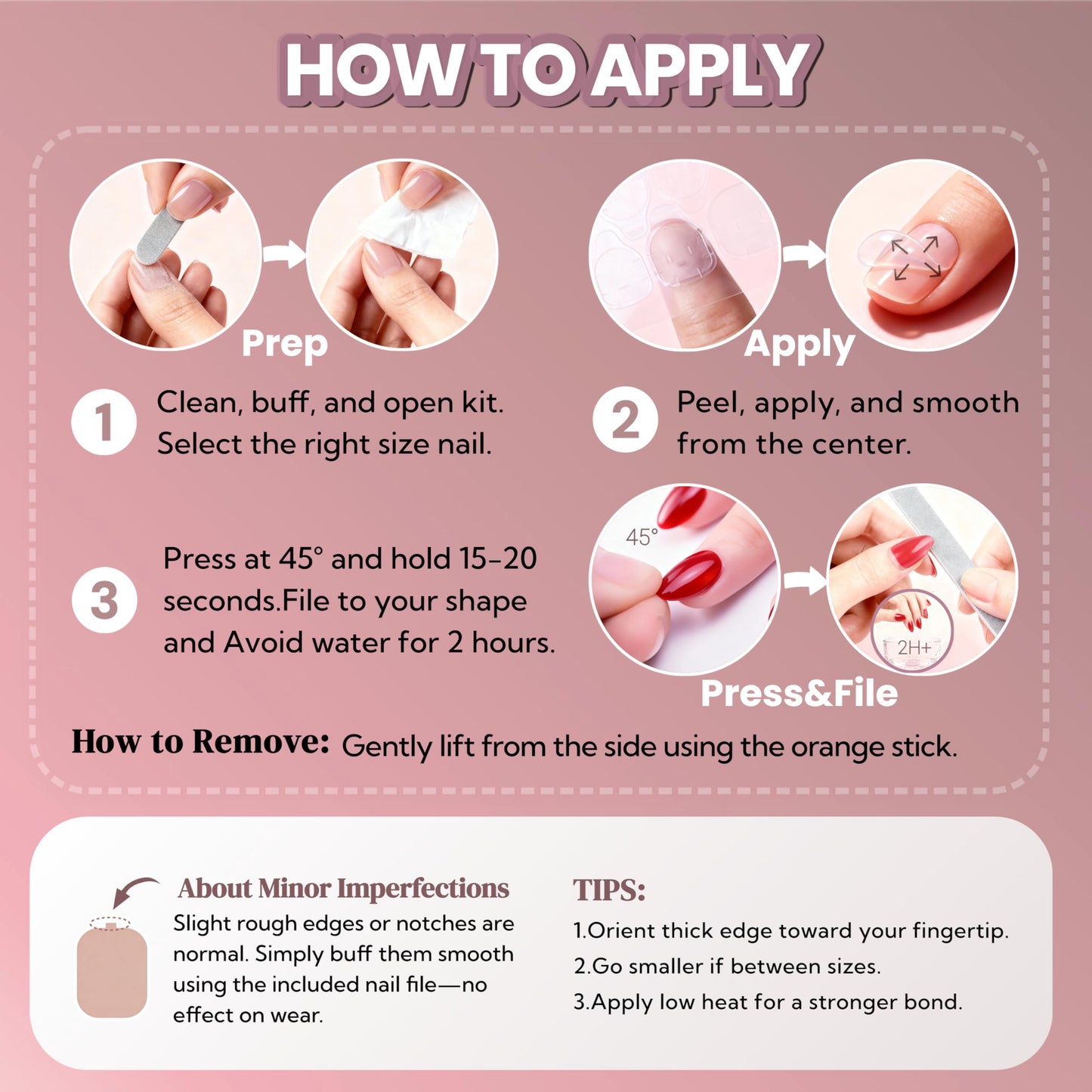 Taoyisent Nude Pink French Tip Press On Nails Short Square Glossy, Floral Fake Nails with Glitter Accent, Reusable Full Cover Stick On Nails for Women Wedding Office Daily Wear, 24PCS