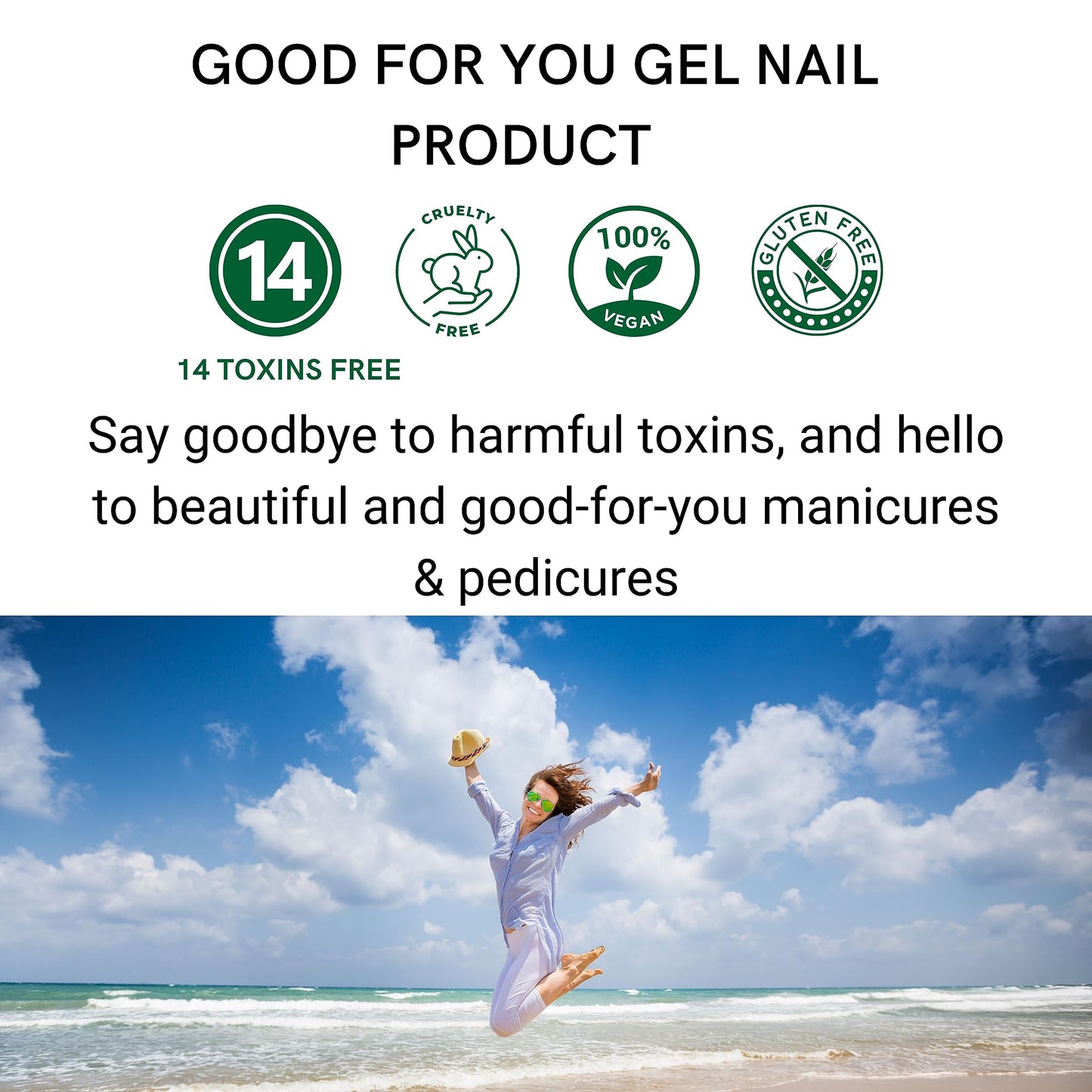 ALICE & BELLA Semi Cured Gel Nail Strips-20 PCS Light Pink French Tips with Rose Gold Bow Salon Quality Nail Gel Stickers, Use with UV Light Lamp, (French Rose Gold Bow)