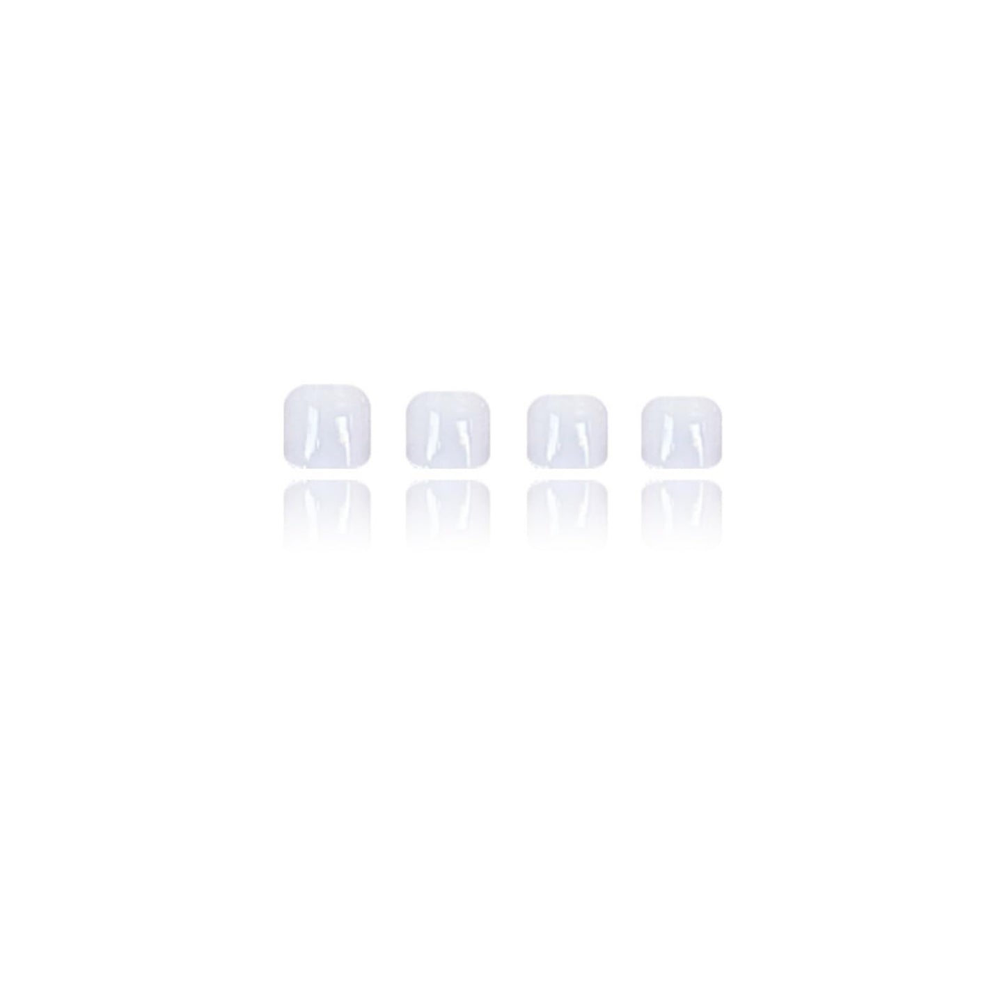 Flower Press on Toenails Short Square Fake Toe Nails Cute False Toenails Glossy Full Cover Acrylic Glue on Toenails Leaf Toe Nails Artificial Stick on Toenails for Women Manicure 24 Pcs