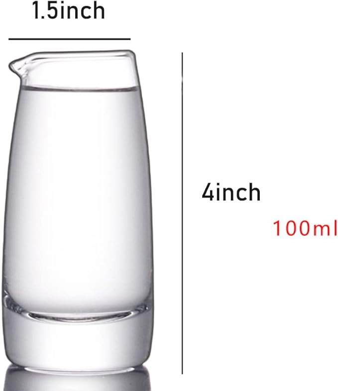 2pcs Small Pitchers Glass Creamer Sauce Serving Pitchers Milk Jugs Creamer Jugs,3oz,150ml