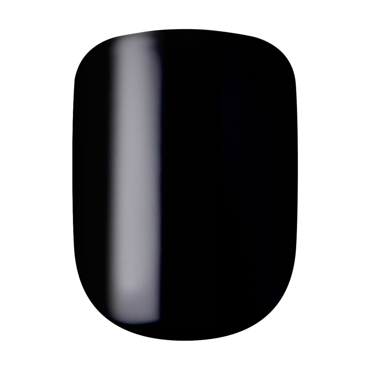 Kiss Impress No Glue Mani Press On Nails, Color, 'All Black', Black, Short Size, Squoval Shape, Includes 30 Nails, Prep Pad, Instructions Sheet, 1 Manicure Stick, 1 Mini File