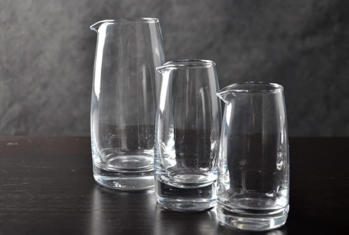 2pcs Small Pitchers Glass Creamer Sauce Serving Pitchers Milk Jugs Creamer Jugs,3oz,150ml