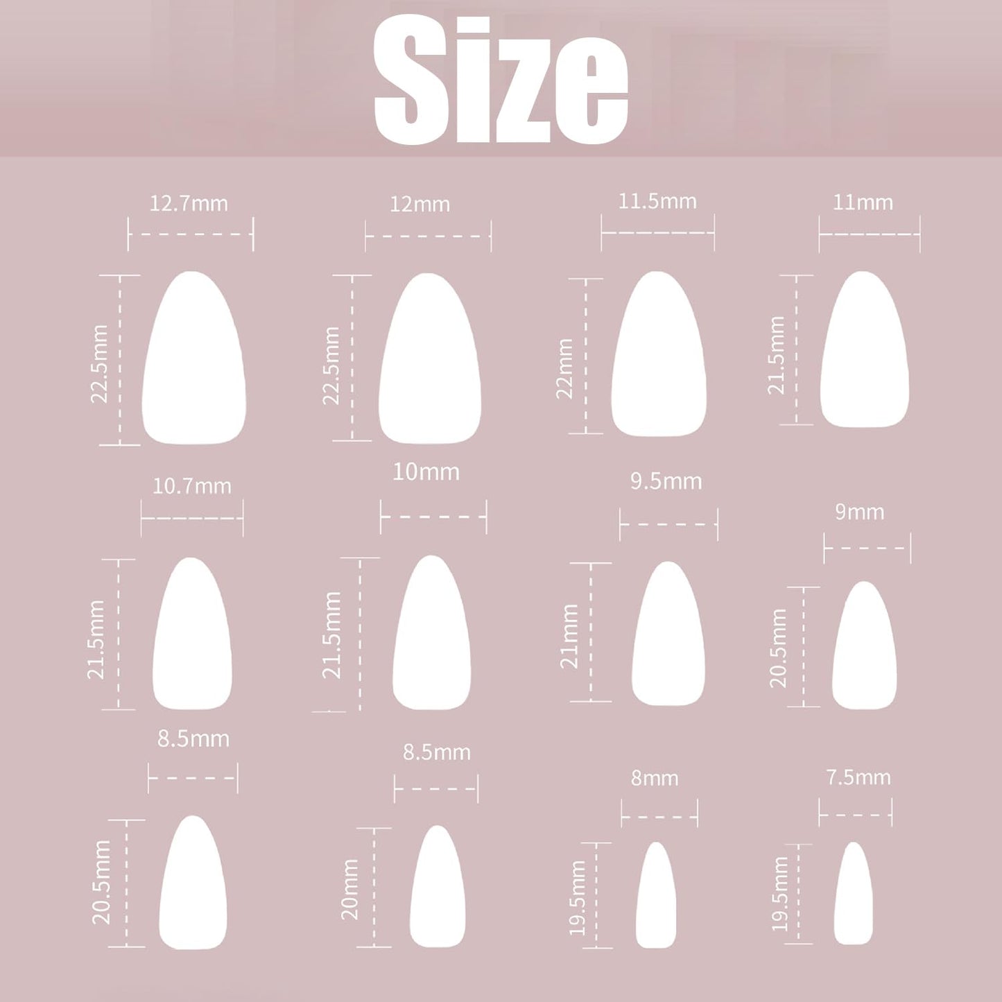 24Pcs Pink Press on Nails Medium Almond Fake Nails with Heart Pearl Bow Cute Rhinestones Designs Cartoon Acrylic Nails Reusable Laser Bow False Nail Cute Cartoon Full Cover Glue on Nails for Women