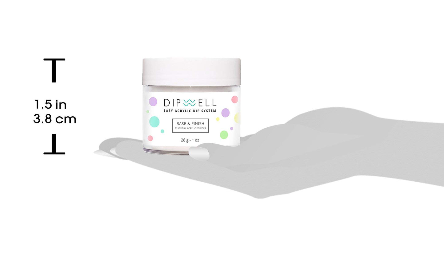 Nail DIP Powder, Classic Color Collection, Dipping Acrylic For Any Kit or System by DipWell (CL - 63)