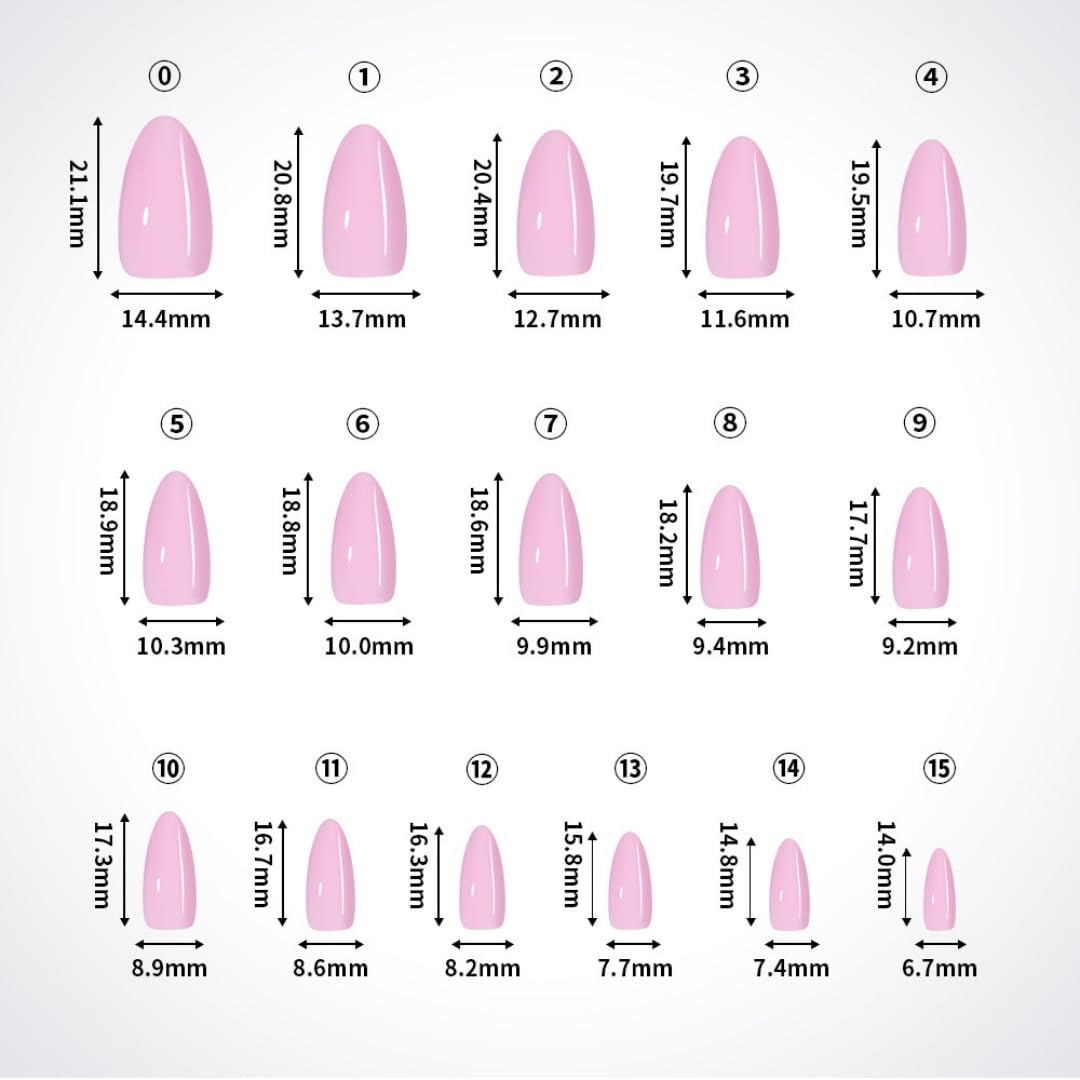 SXVME Cat Eye Dark Pink Press On Nails Medium Almond Shaped - 30 Pcs Stiletto Fake Nails Acrylic Press ons, Natural Fit, Opaque Glitter Chrome Gel Nails Stick on, Soft Gel Glue on Nails for Women