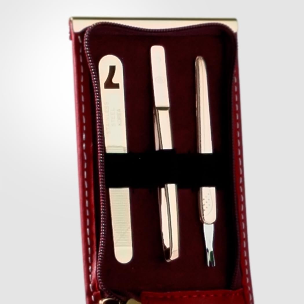 Three Seven (777) Korean Nail Clipper! World No. 1 Travel Manicure Grooming Kit Nail Clipper Set Made in Korea, Since 1975