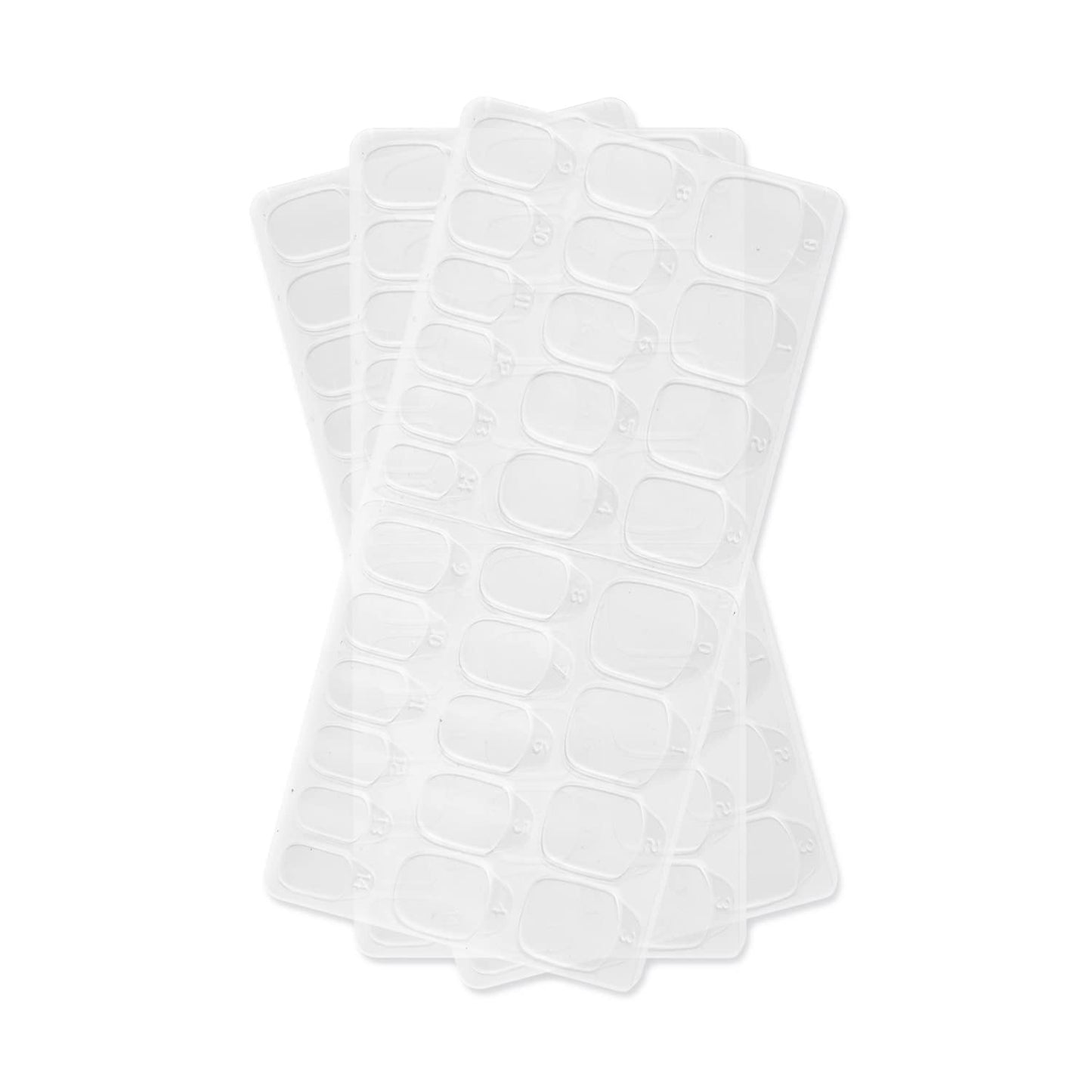 Glamnetic Press-On Nails & Adhesive Nail Tabs - Lovers Knot | Short Almond Nude Fake Nails with Bow Accents | 15 Sizes - 30 Nail Kit with Adhesive Tabs