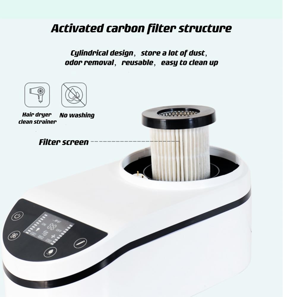 Professional 2 in 1 230W Nail Dust Collector Electric Nail Drill Machine (Vacuum Cleaner+Nail Drill Pen)