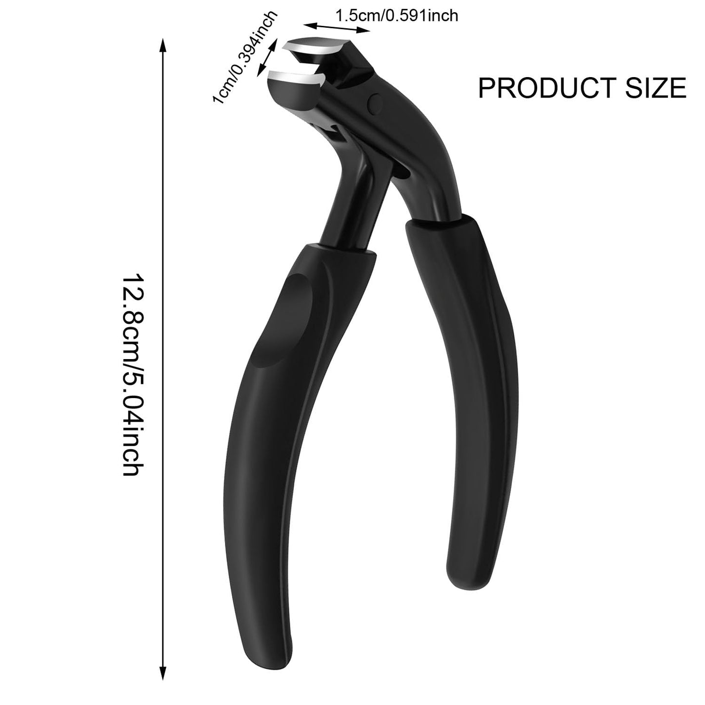 BAISIBANG Curved Head Toenail Clippers for Seniors for Thick Toenails,Professional Non-Slip Long Handle Angled Toenail Clippers with Catcher, Durable Toe Nail Cutters Trimmers for Men Women