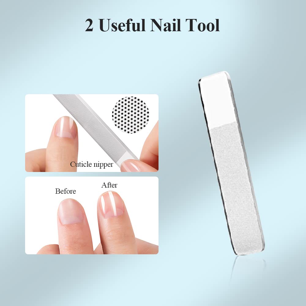 Electric Nail Drill Cordless, TOUCHBeauty Electric Nail File Machine Professional 12 in 1 for Acrylic Gel Nails, Manicure Pedicure Kit for Polishing Rechargeable (Silver)