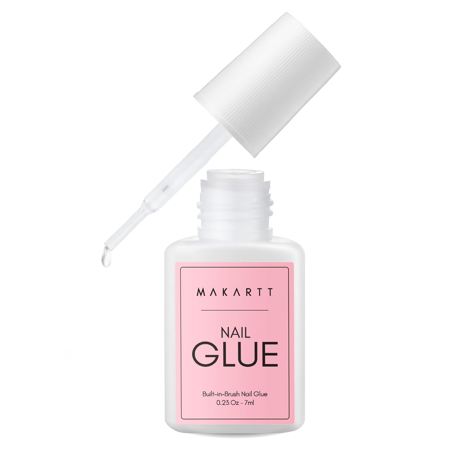 Makartt Nail Glue with Remover Kit: Super Strong,Quick Dry Nails Adhesive for Press-Ons 7ML, with Press on Nail Glue Remover, 30ML Fast Removal Debonder with 2 Droppers DIY Manicure at Home Salon