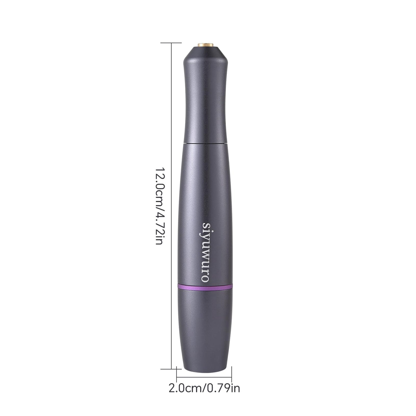 siyuwuro Electric Nail Drill Machine Portable Electric Nail File for Acrylic Gel Dip Powder Nails Professional Manicure Pedicure Tools Kit with Nail Drill Bits Sanding Bands, for Home DIY &Salon, Grey