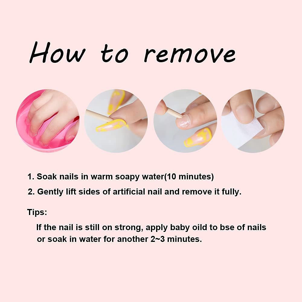 Coolnail Glossy 24pcs Dark Rose Pink Coffin False Nail Tips Acrylic Salon Full Cover Artificial Press On UV Fake Nails With Glue Sticker