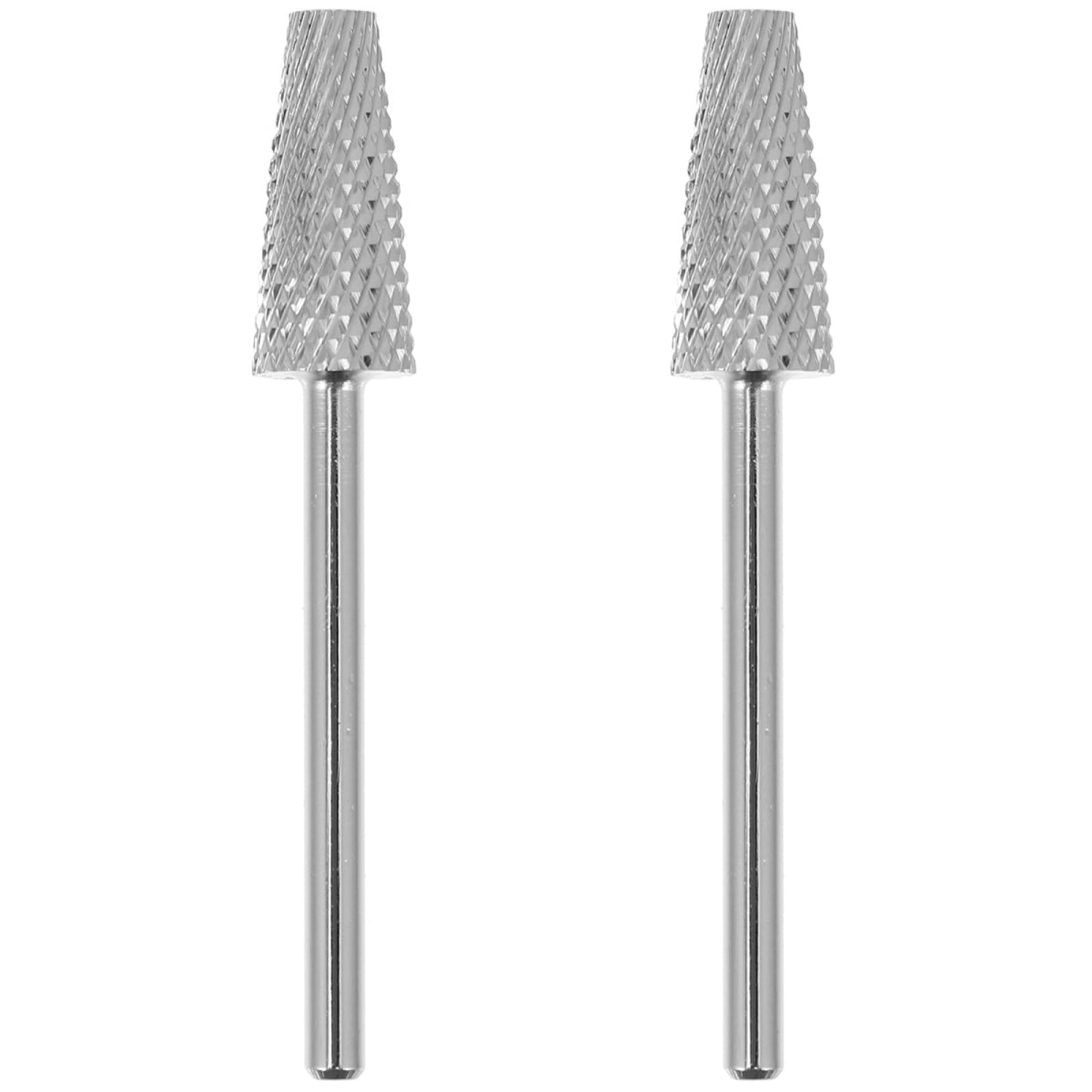 NOLITOY 2Pcs Nail Drill Bits Set Precision Manicure Grinding Heads for Nail Art Durable Polishing Tools for Salon and Home Use Lightweight Shaping and Dead Skin Removal Accessories