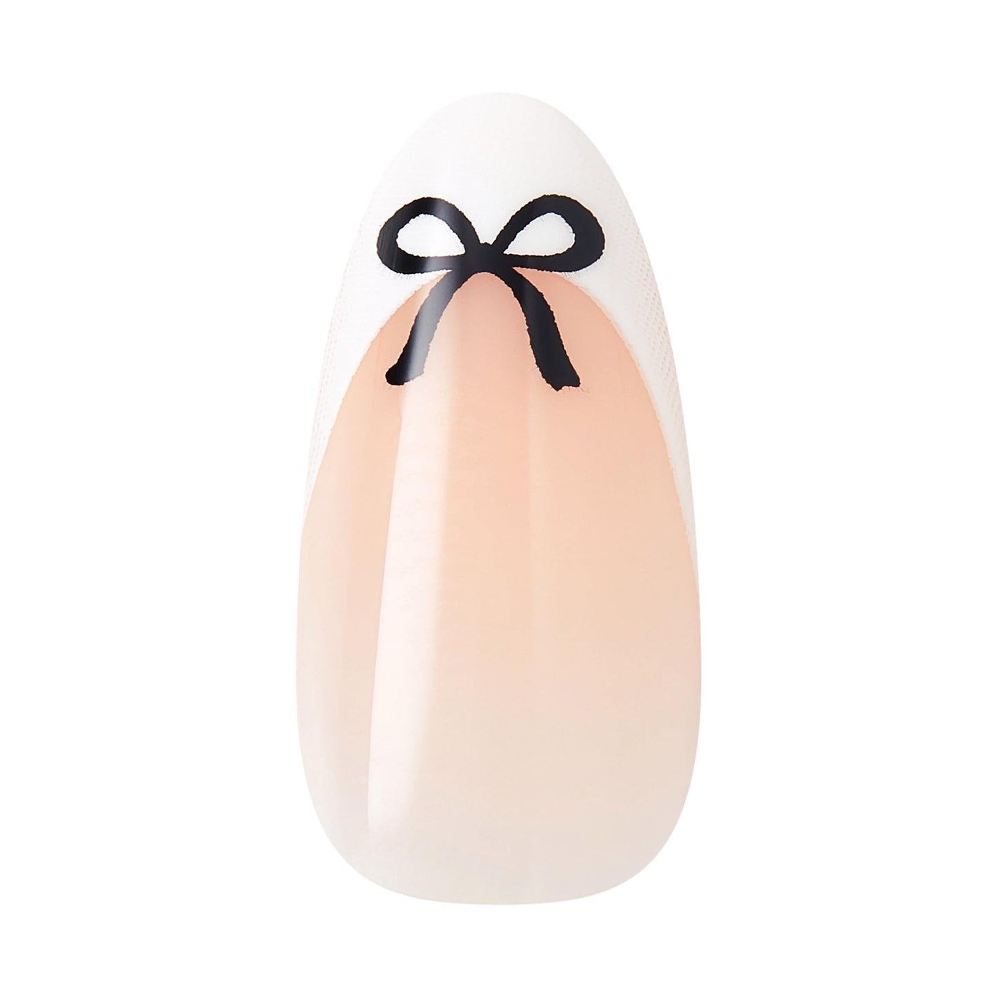 Kiss Core, Press On Nails, Nail glue included, 'Our Moment', Beige, Medium Size, Almond Shape, Includes 32 Nails, 2g Glue, 1 Manicure Stick, 1 Mini File