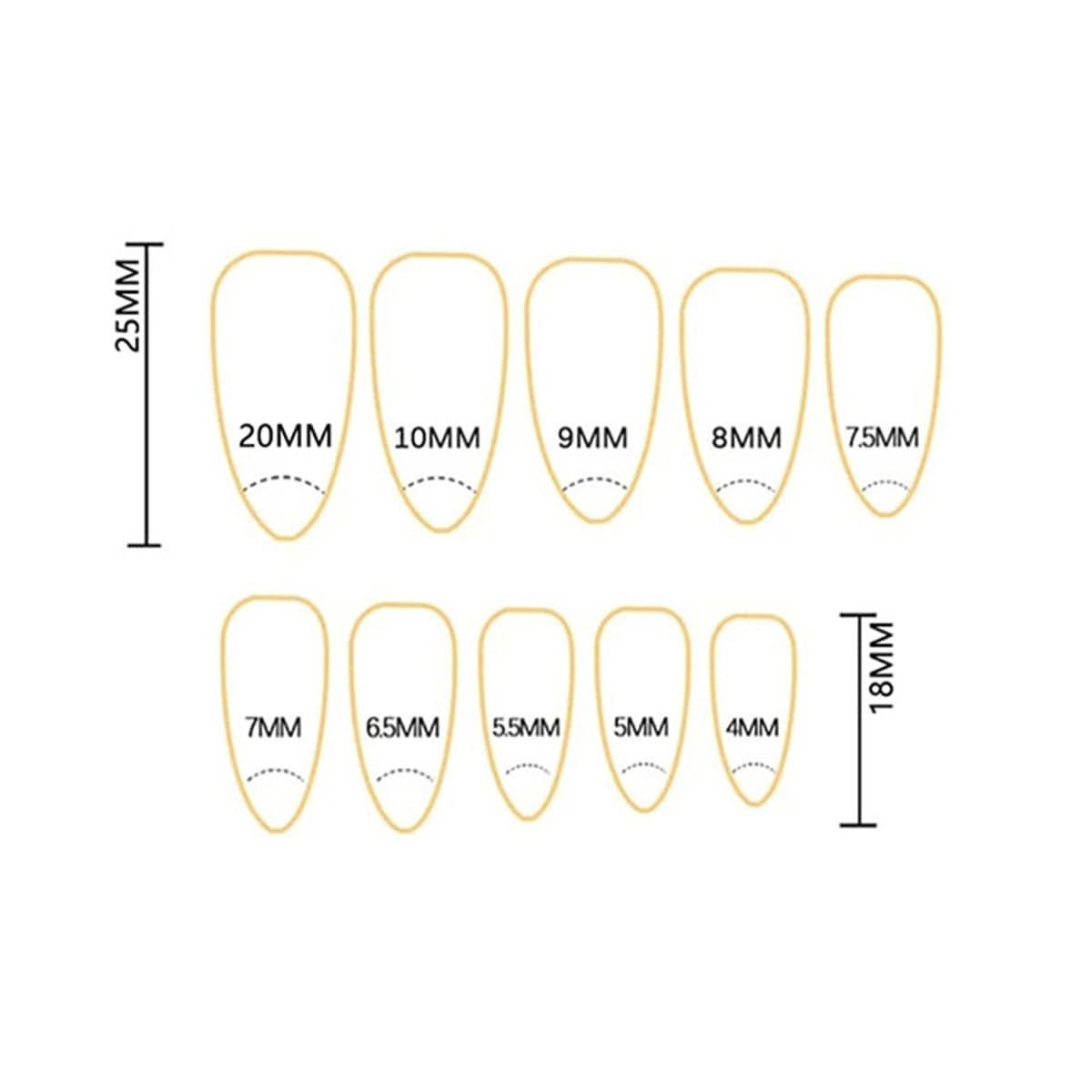 Gold Flower Press on Nails - Medium Almond Fake Nails Press ons with Blush Gradient Designs, 3D Gold Flower Nails Glossy Acrylic Nails Full Cover Glue on Nails for Women Manicure 24Pcs