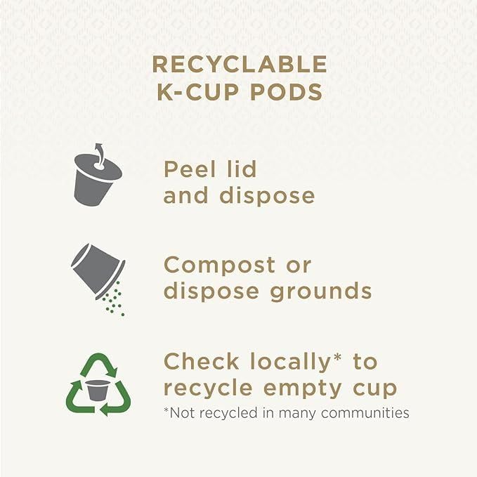 Peet's Coffee, Dark Roast Keurig K-Cup Pods, 100% Arabica Coffee - Chalet Blend 60 Count (1 Box of 60 K-Cup Pods)