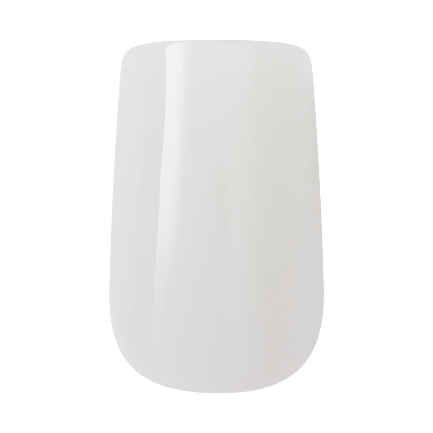 Kiss PROFESSIONAL, Press On Nails, Nail glue included, 'Absolutes', White, Medium Size, Square Shape, Includes 140 Nails, 3g Glue