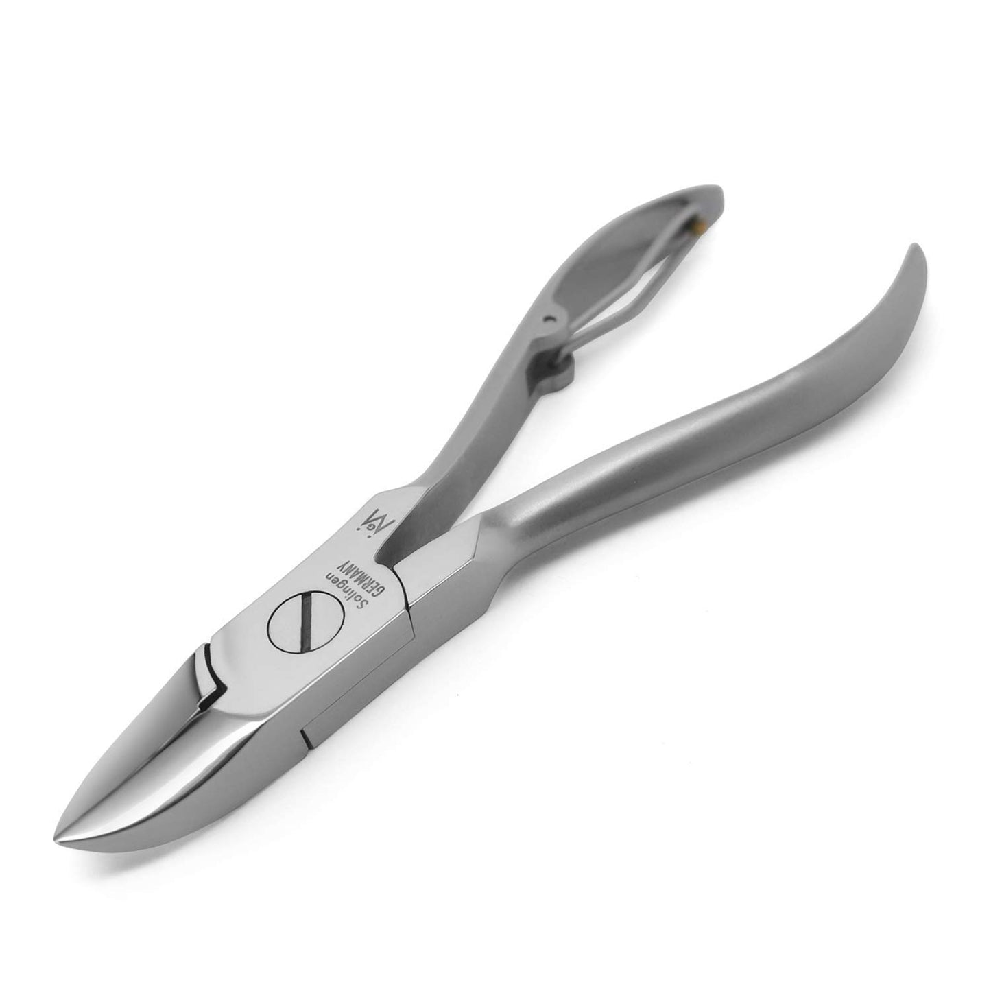 Fingernail and Toenail Nippers in Leather Case FINOX Surgical Stainless Steel Pedicure Nail Clippers German Toe Nail Cutter GERmanikure Solingen p126