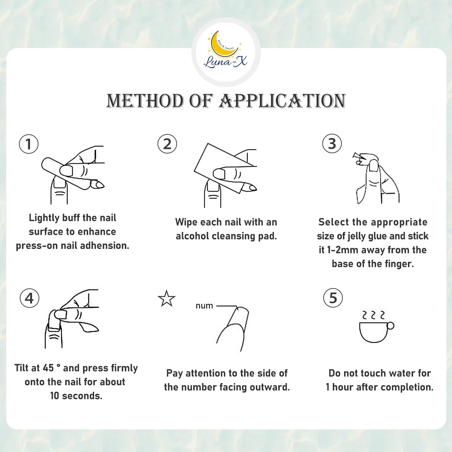 Cat Eye French Nail Tips, Short Square Press-On Nails,10Pcs Nail Kit for Women Girls Elegant & Durable Artificial Nails for Instant Manicure.
