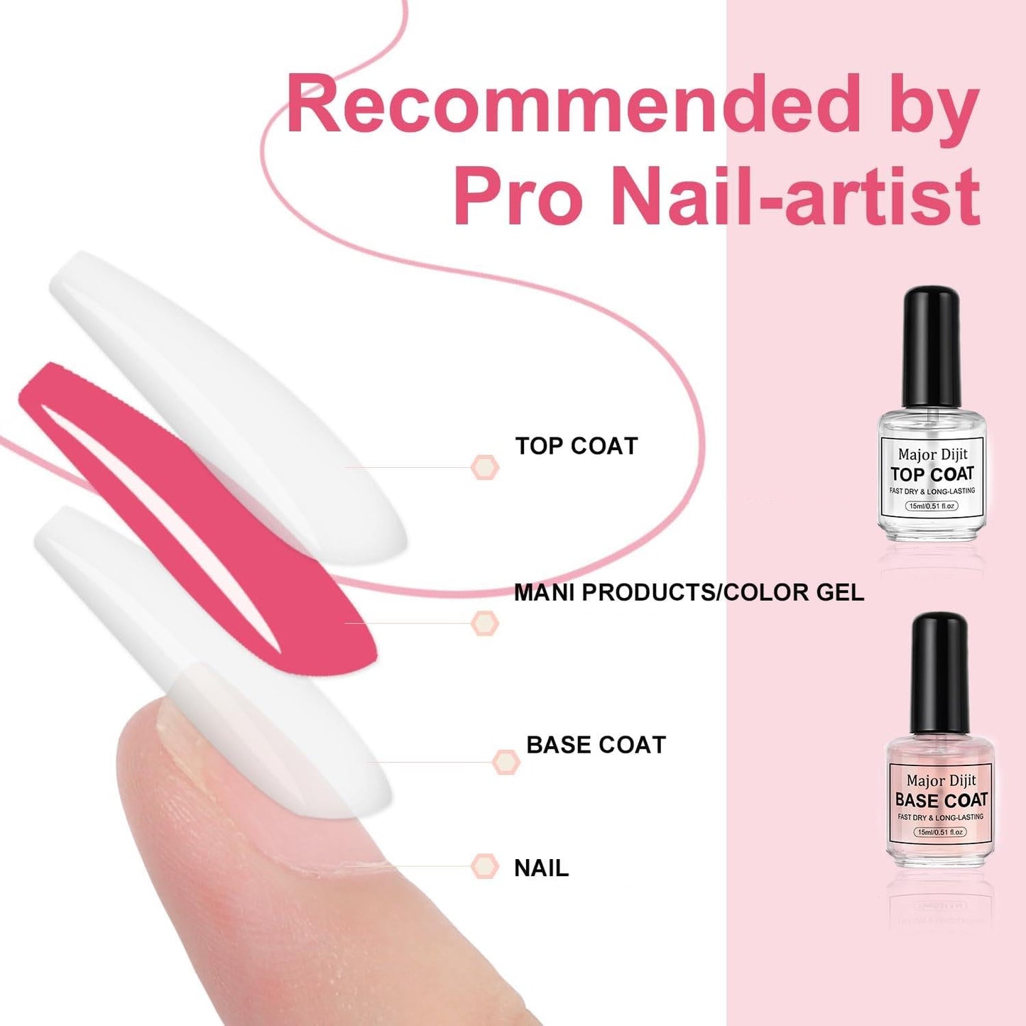 Acrylic Nail Kit With Everything For Beginners -Nail Kit Acrylic Set Nail Polish Kit With U V Light And Drill for women Home Salon