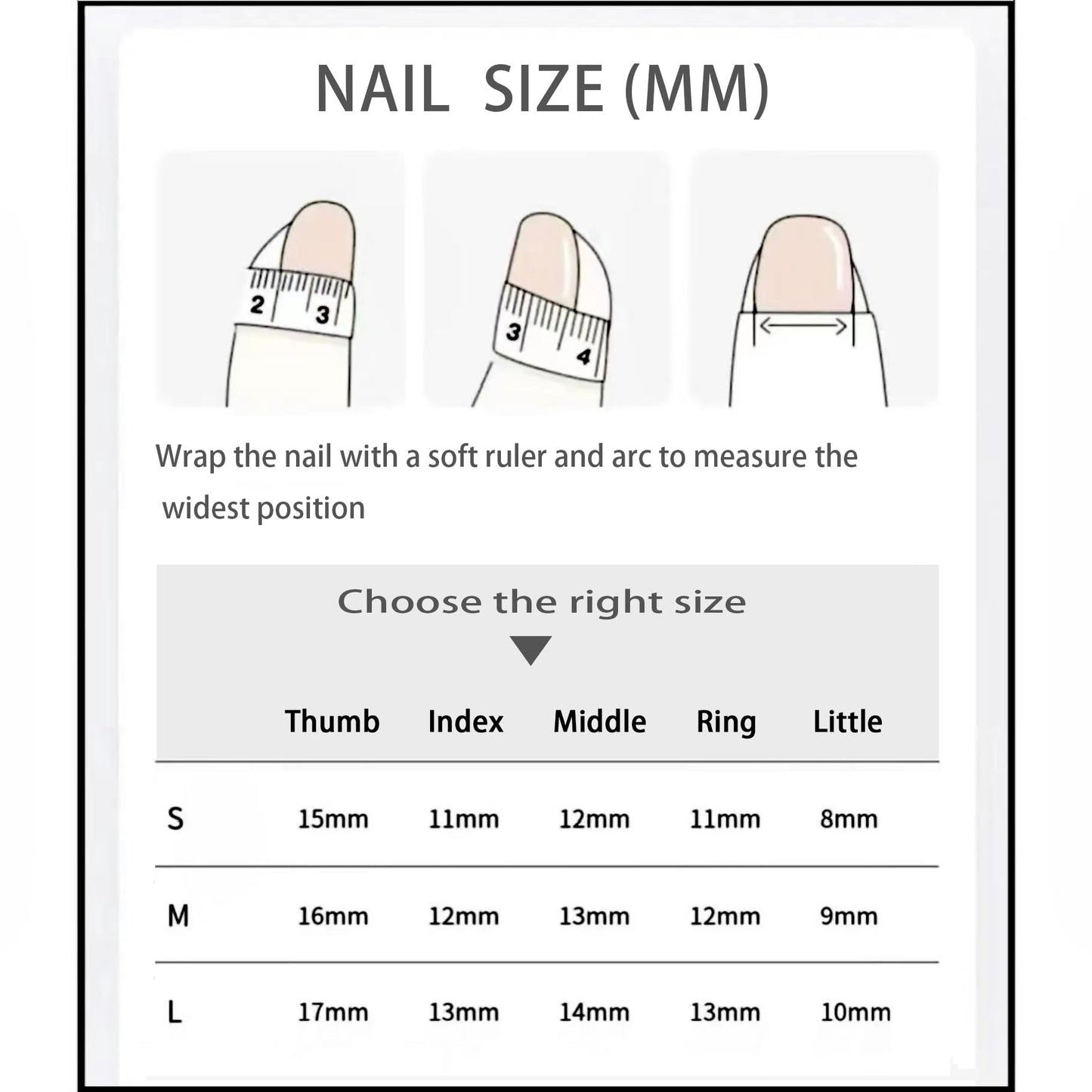 JIEADJIE Press On Nails (100% Handmade),Mid-Length Version,Handmade Painted Nail Art by Nail Technician,Luxury (Black Butterfly, Medium)