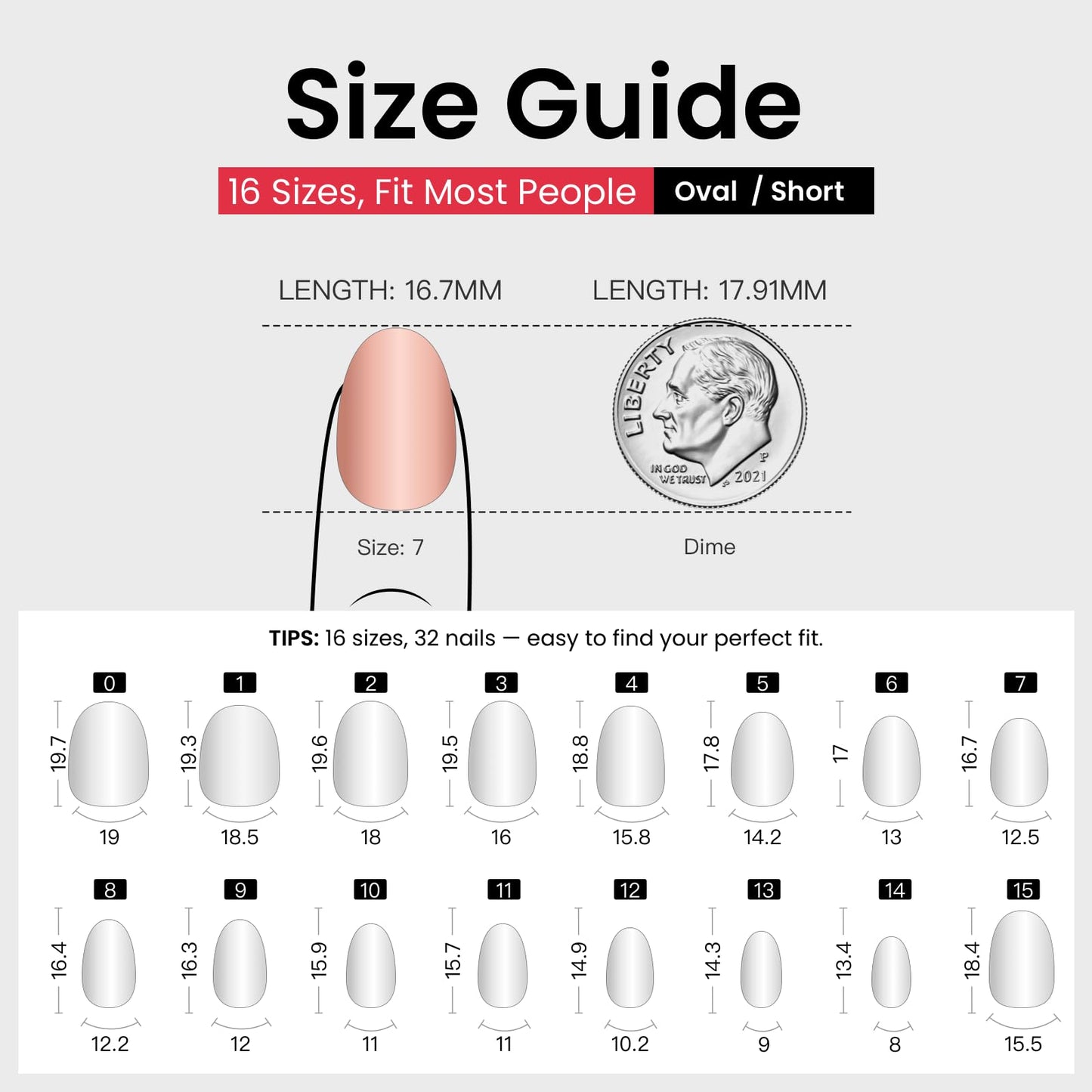 CurvLife Soft Gel Press On Nails Short – Oval Fake Nails, Reusable Glue On Nail Kit with Adhesive Tabs, Natural Fit & Salon-Quality for Women & Girls (Spring Dot)