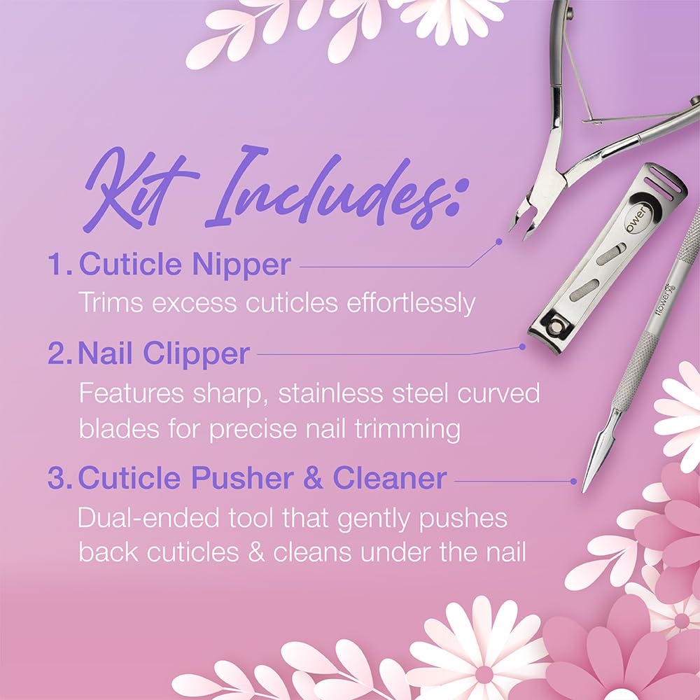 Flowery Pro Manicure Kit, 1-Pack