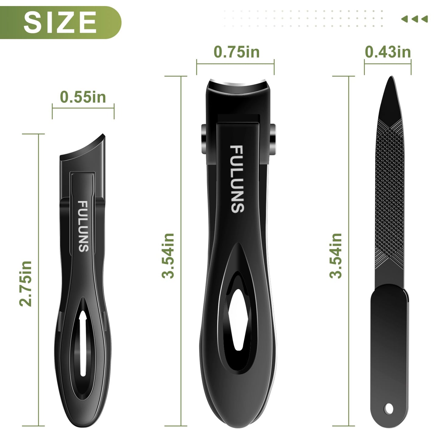 Toenail Clippers for Men Thick Toenails with 16MM Wide Jaw Opening, Large Nail Clippers for Seniors Thick Nails with Long Handle, Heavy Duty Sharp Slanted Nail Cutter Gifts for Men Women Adults