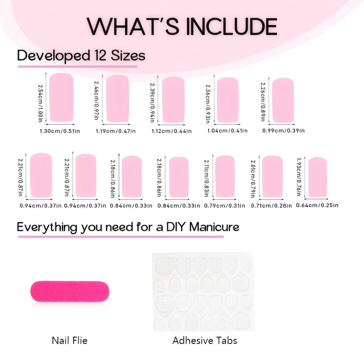 Rchovsam xl Square Press on Nails Long French Tip Fake Nails Gold Rose Designs Nails Press Ons White French Glue on Nail Acrylic Full Cover Gel False Nail Gift for Women 24pcs