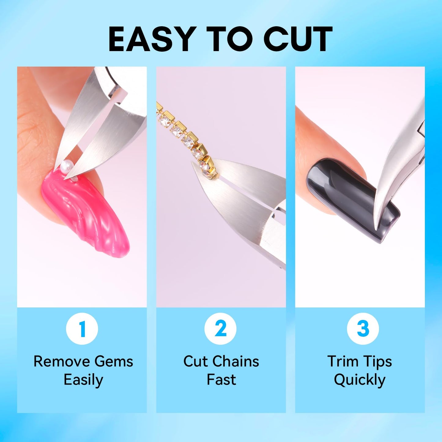 Makartt Toenail Clippers, 5-in-1 Stainless Steel Nail Clipper Set for Thick or Ingrown Toenails, Professional Removal Kit for Men, Women & Seniors