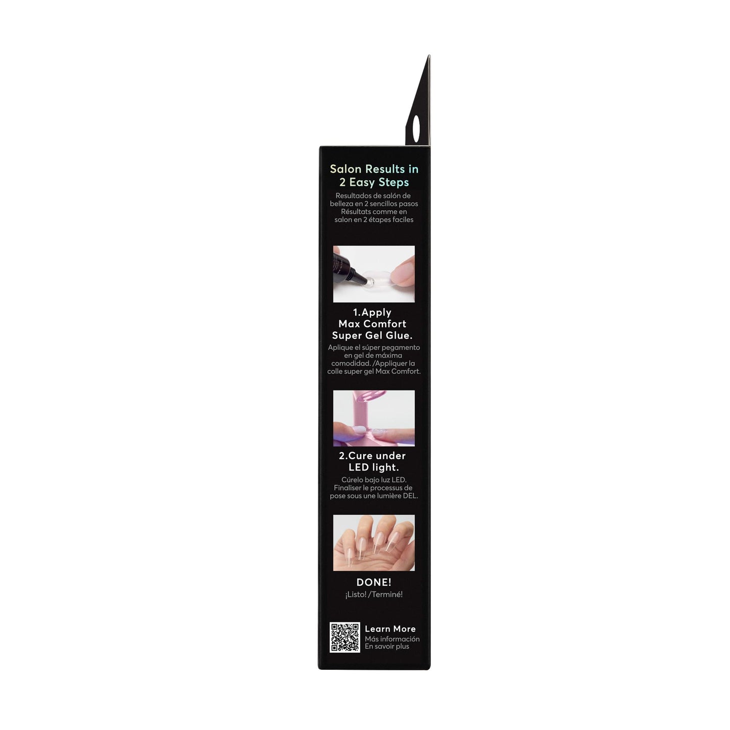 Dashing Diva GelXtend Design & Removal Kit - Nail Tips & Magic Off+ Remover - Acrylic Nails with LED Glue - Lasts Up to 14 Days - Press On Remover with Niacinamide and Castor Oil - Pitaya Punch